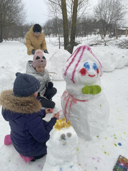 Снежный городок.